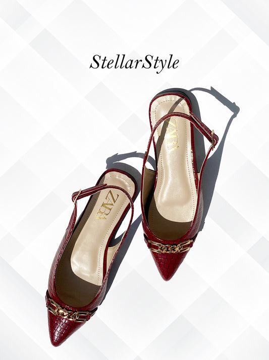 POINTED TOE FLATS